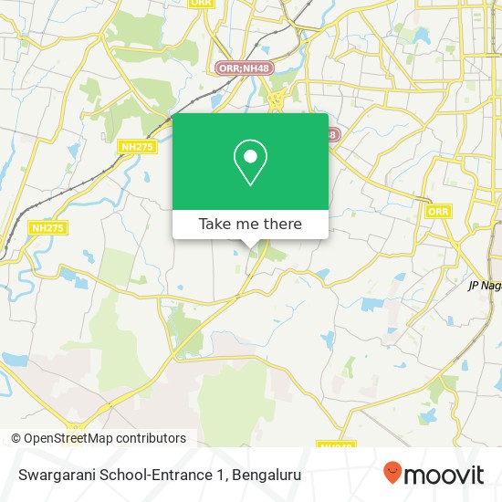 Swargarani School-Entrance 1 map