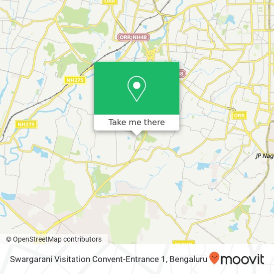 Swargarani Visitation Convent-Entrance 1 map