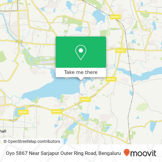 Oyo 5867 Near Sarjapur Outer Ring Road map