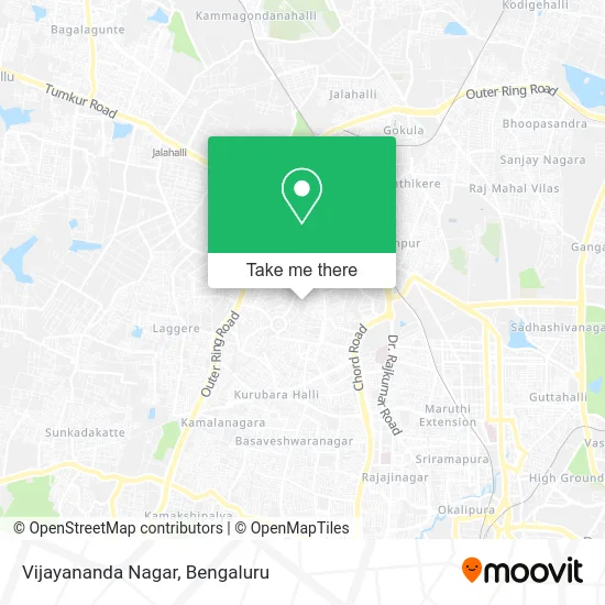 Vijayananda Nagar map