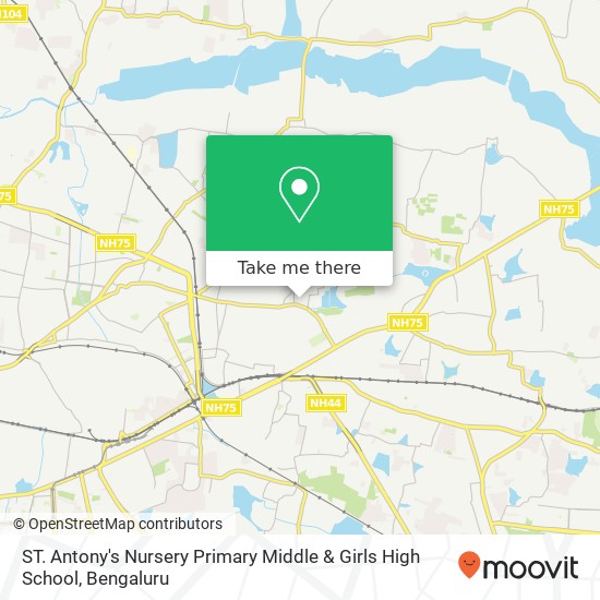 ST. Antony's Nursery Primary Middle & Girls High School map