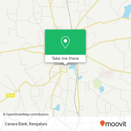 Canara Bank map