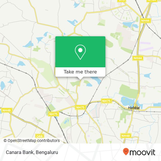 Canara Bank map