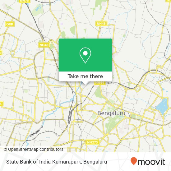 State Bank of India-Kumarapark map