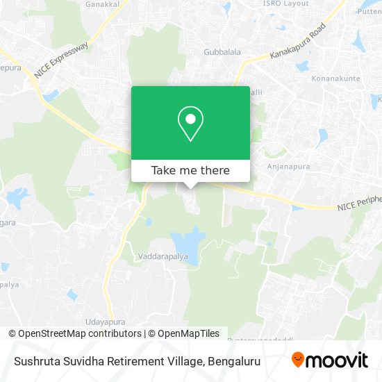 Sushruta Suvidha Retirement Village map