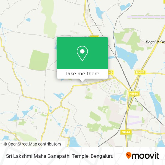 Sri Lakshmi Maha Ganapathi Temple map