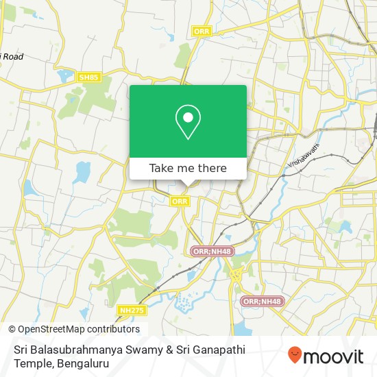 Sri Balasubrahmanya Swamy & Sri Ganapathi Temple map