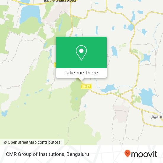 CMR Group of Institutions map