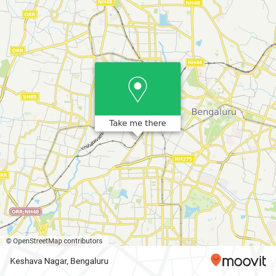 Keshava Nagar map