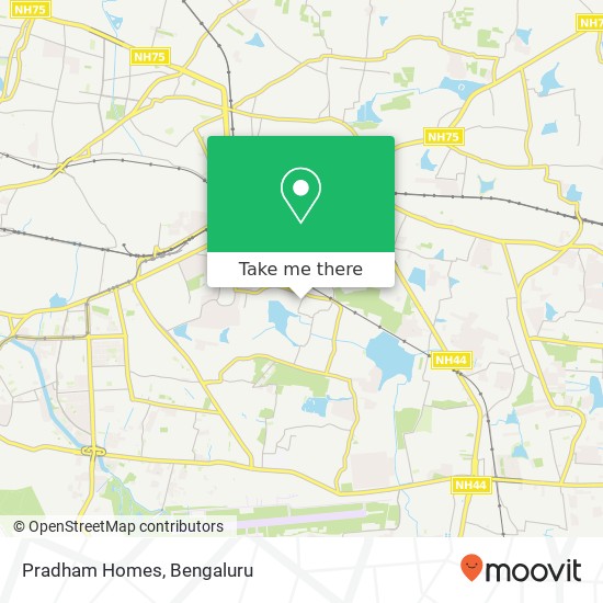 Pradham Homes map