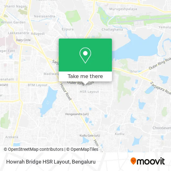 Howrah Bridge HSR Layout map