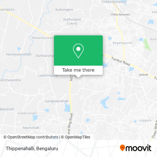 Thippenahalli map