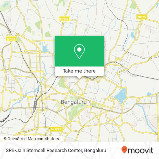 SRB-Jain Stemcell Research Center map