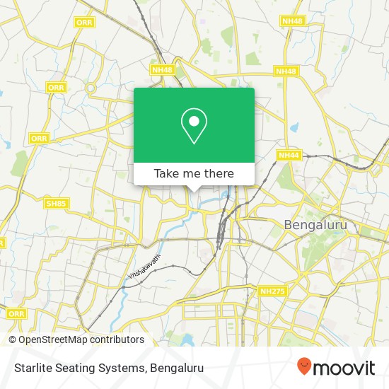 Starlite Seating Systems map