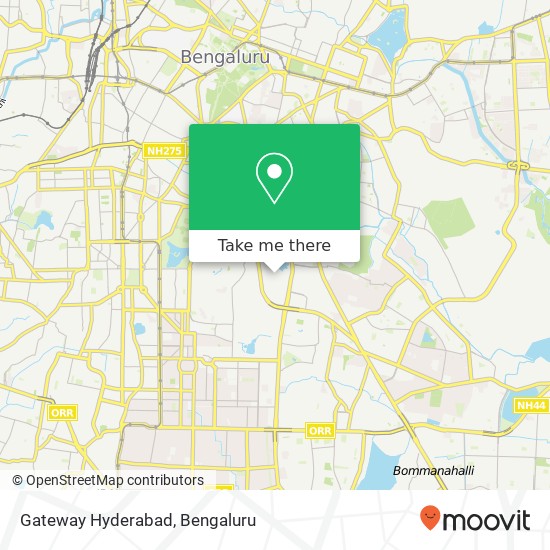 Gateway Hyderabad map