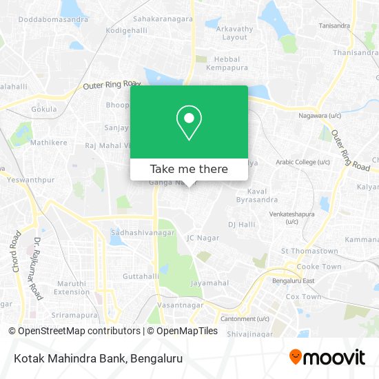 Kotak Mahindra Bank map