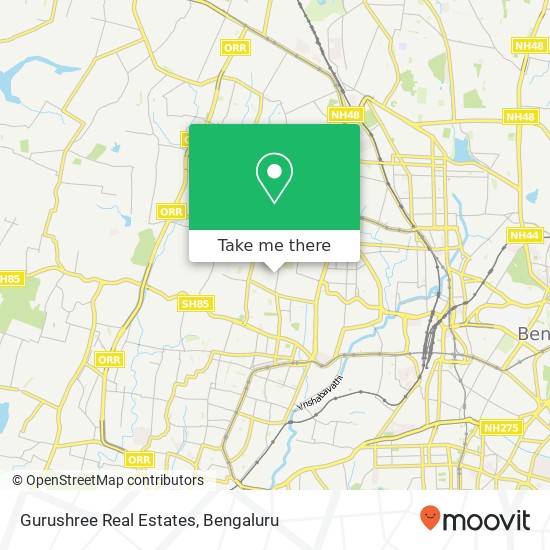 Gurushree Real Estates map