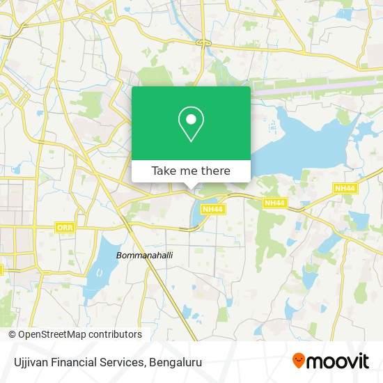 Ujjivan Financial Services map