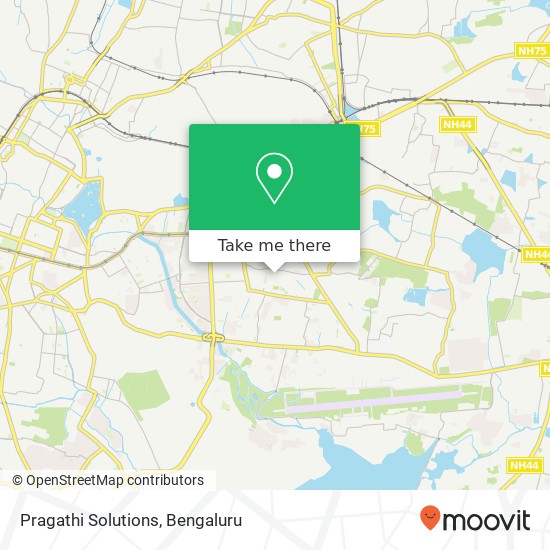 Pragathi Solutions map