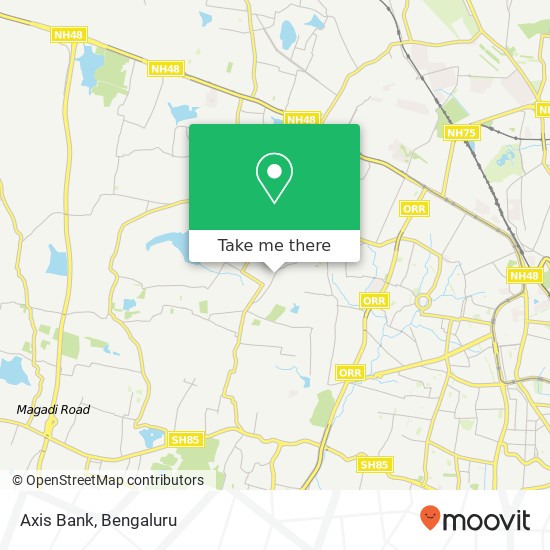 Axis Bank map