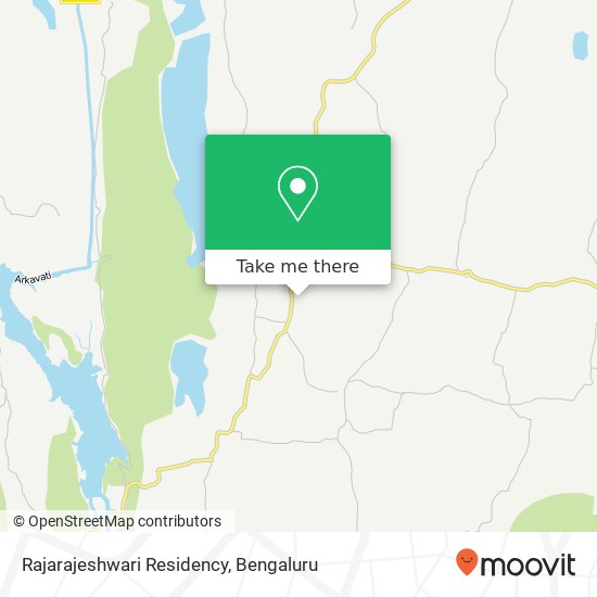Rajarajeshwari Residency map