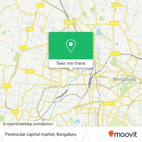 Peninsular capital market map