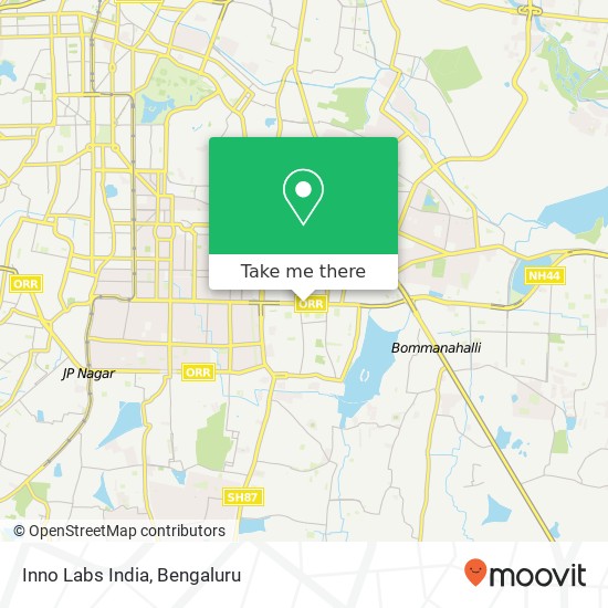 Inno Labs India map