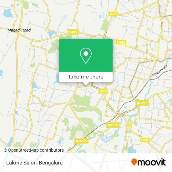 Lakme Salon map