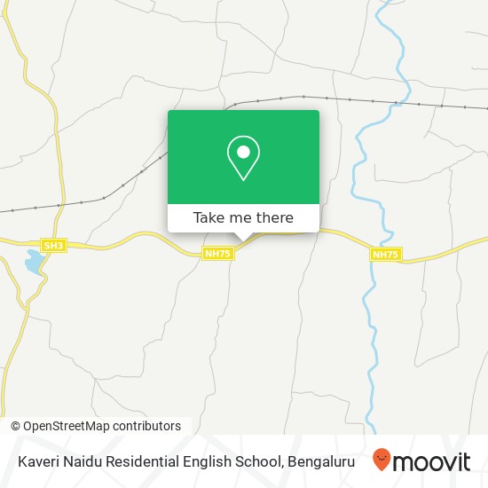 Kaveri Naidu Residential English School map