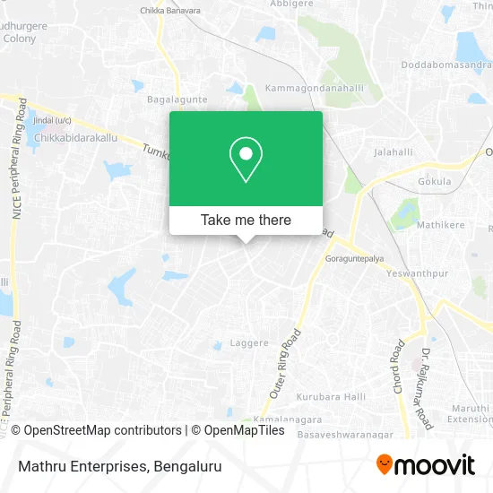 Mathru Enterprises map