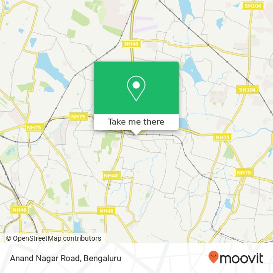 Anand Nagar Road map