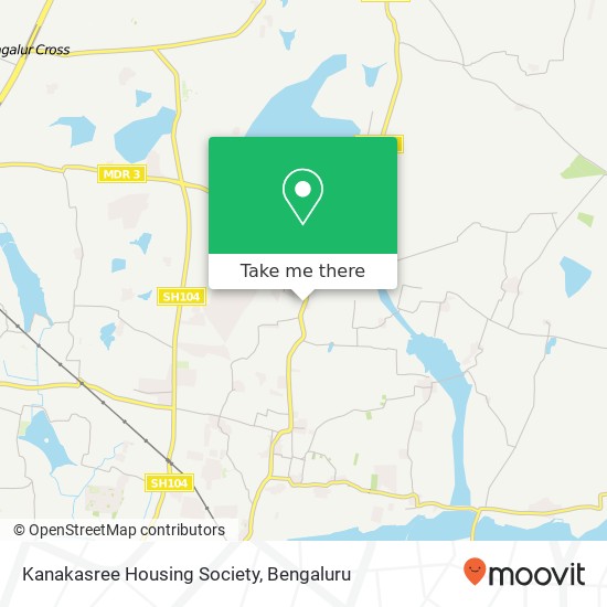 Kanakasree Housing Society map