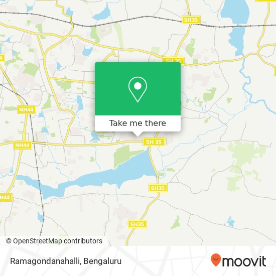 Ramagondanahalli map