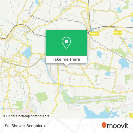 Sai Bhavan map