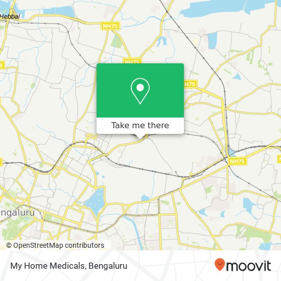 My Home Medicals map