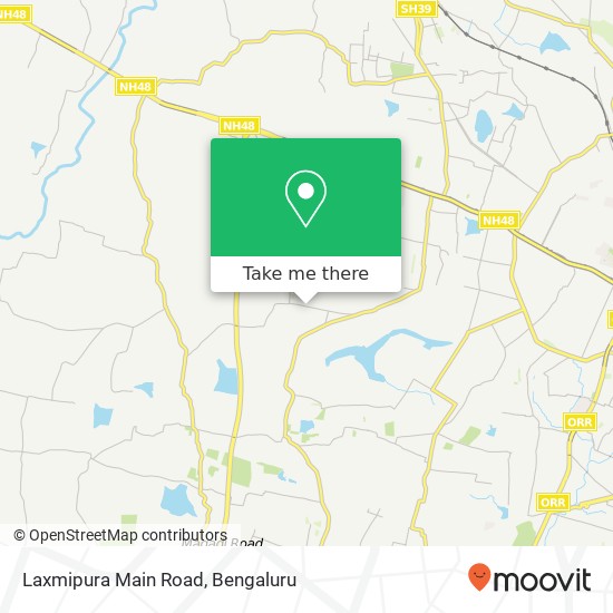 Laxmipura Main Road map