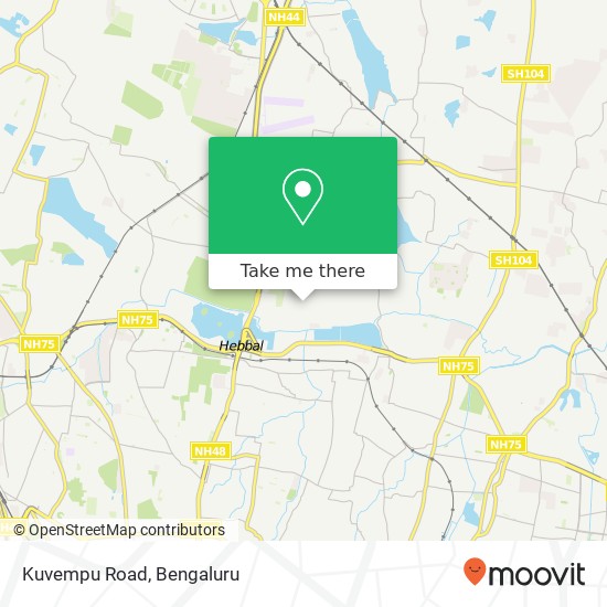 Kuvempu Road map