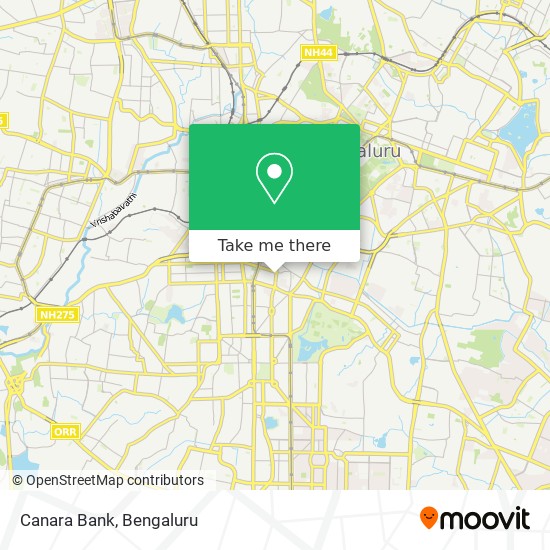 Canara Bank map