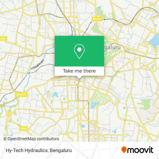 Hy-Tech Hydraulics map