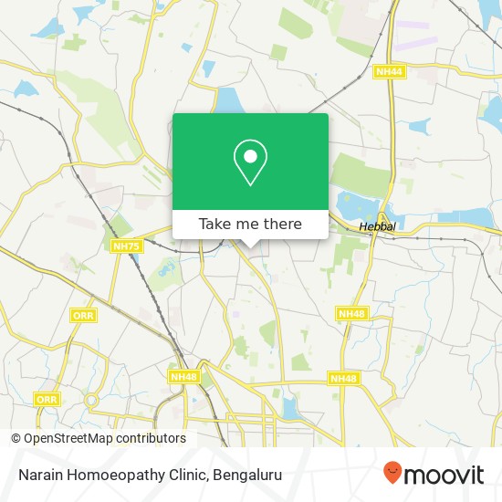Narain Homoeopathy Clinic map