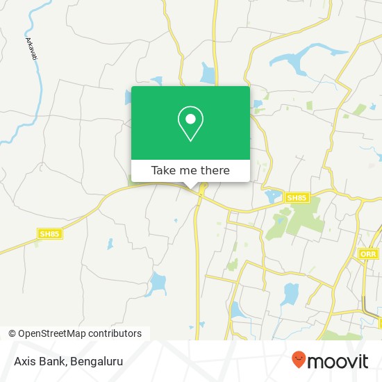 Axis Bank map