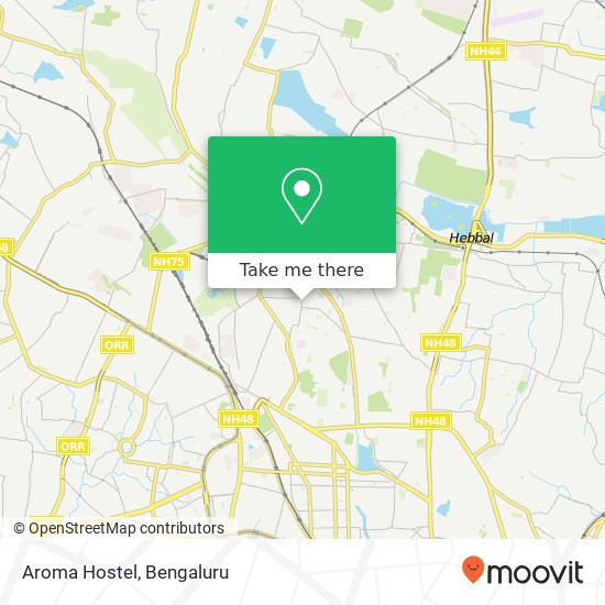 Aroma Hostel map