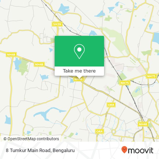 8 Tumkur Main Road map