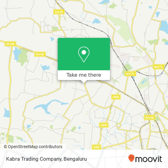 Kabra Trading Company map