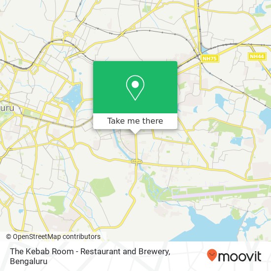 The Kebab Room - Restaurant and Brewery map