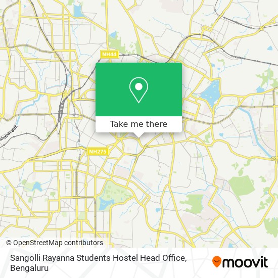 Sangolli Rayanna Students Hostel Head Office map