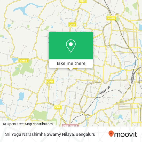 Sri Yoga Narashimha Swamy Nilaya map