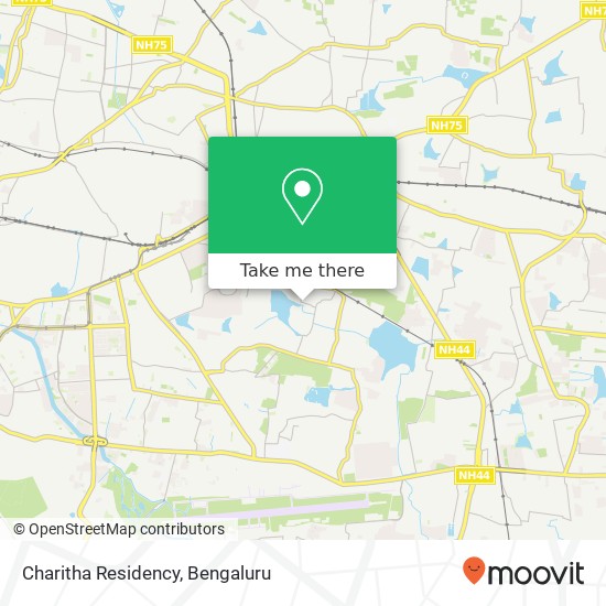 Charitha Residency map