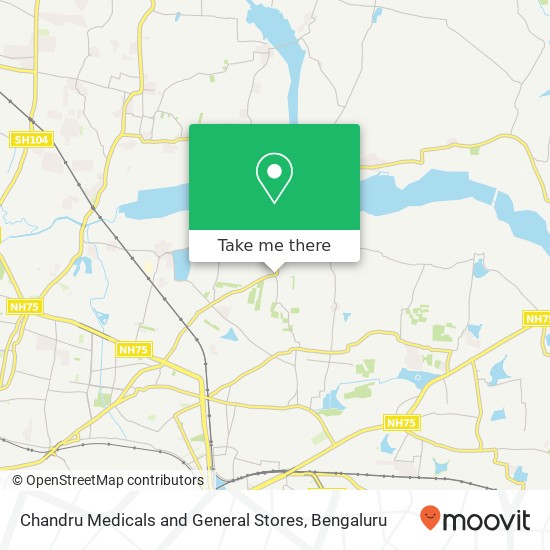 Chandru Medicals and General Stores map