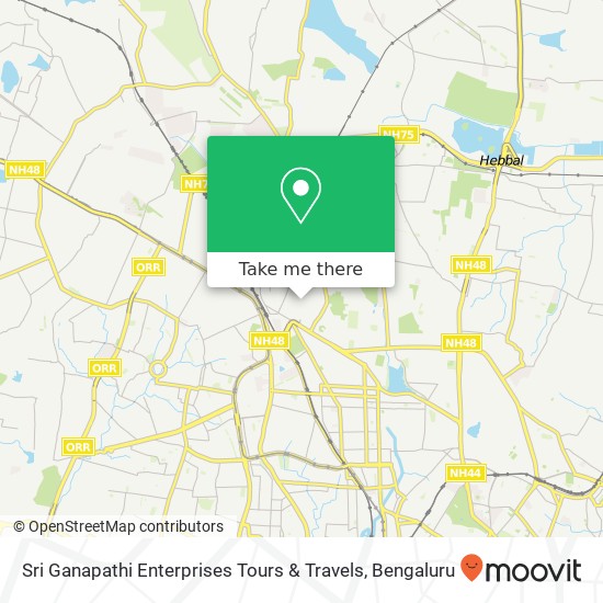 Sri Ganapathi Enterprises Tours & Travels map